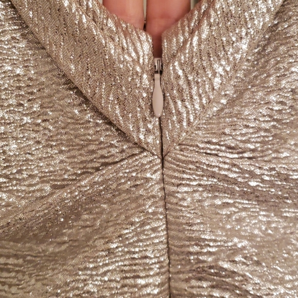 Express Gold Dress - Picture 7 of 7